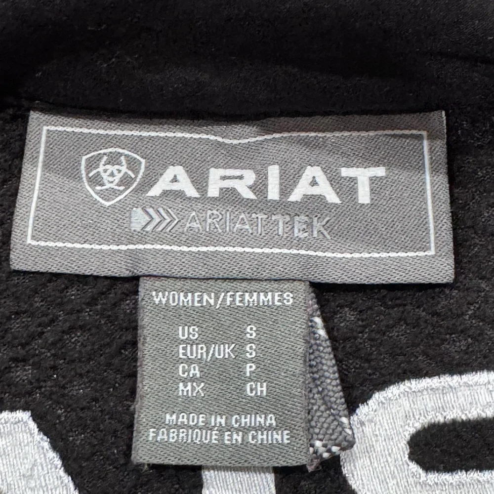 Ariat Black Softshell Women’s Vest with Logo Size Small ref 10020762 - Picture 9 of 12